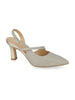 VALLE VERDE VALLE VERDE Chanel Tacco Medio Donna - 28420A Platino