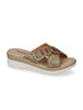 VALLE VERDE VALLE VERDE Women's Wedge Sandal - 52101 Bronze