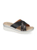 VALLE VERDE VALLE VERDE Ciabatta Con Zeppa Donna - 52105 Nero