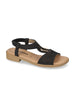 VALLE VERDE VALLE VERDE Women's Flat Sandal - 55408 White