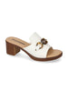 VALLE VERDE VALLE VERDE Ciabatta Con Tacco Donna - 55453 Bianco