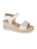 VALLE VERDE VALLE VERDE Women's Sandal with Strap - 55582 Ivory