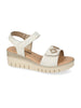 VALLE VERDE VALLE VERDE Women's Strap Sandal - 55590 Ivory