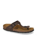 VALLE VERDE VALLE VERDE Women's Flip Flop Slippers - VG1830P Dark Brown