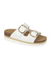 VALLE VERDE VALLE VERDE Ciabatta Con Fibbie Donna - VG4801T Bianco