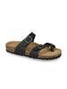 VALLE VERDE VALLE VERDE Women's Flip Flops - VG895TS Black