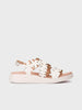 WONDERS WONDERS Sandalo Con Zeppa Donna - C-6551 Baltic