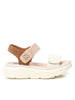XTI XTI Sandalo Con Zeppa Donna - 143986 Beige